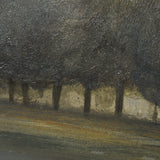 Secret Garden-L by Mercana Studio a Hand Embellished Textured Framed Art Print Matted under Glass by Mercana at Eve Furniture