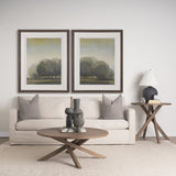 Secret Garden-L by Mercana Studio a Hand Embellished Textured Framed Art Print Matted under Glass by Mercana at Eve Furniture
