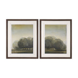 Secret Garden-L by Mercana Studio a Hand Embellished Textured Framed Art Print Matted under Glass by Mercana at Eve Furniture