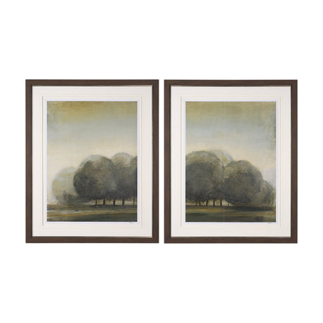 Secret Garden-L by Mercana Studio a Hand Embellished Textured Framed Art Print Matted under Glass by Mercana at Eve Furniture