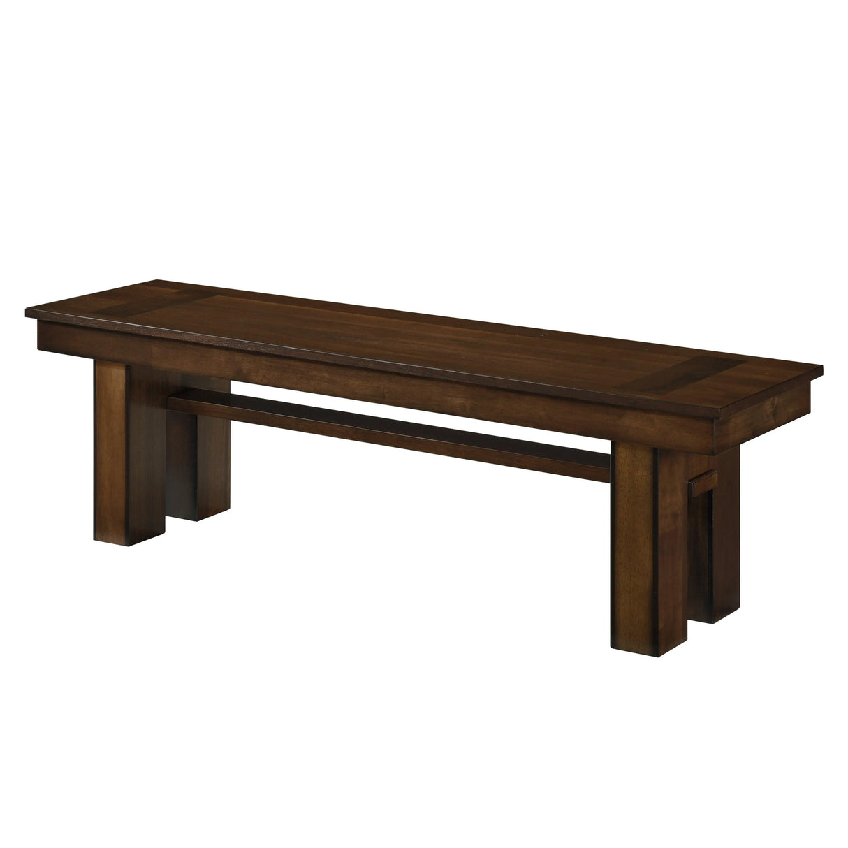 Sedley Walnut Dining Bench by Homelegance at Eve Furniture