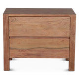 Sedona 32" Nightstand in Brushed Acacia by Home Trends & Design at Eve Furniture