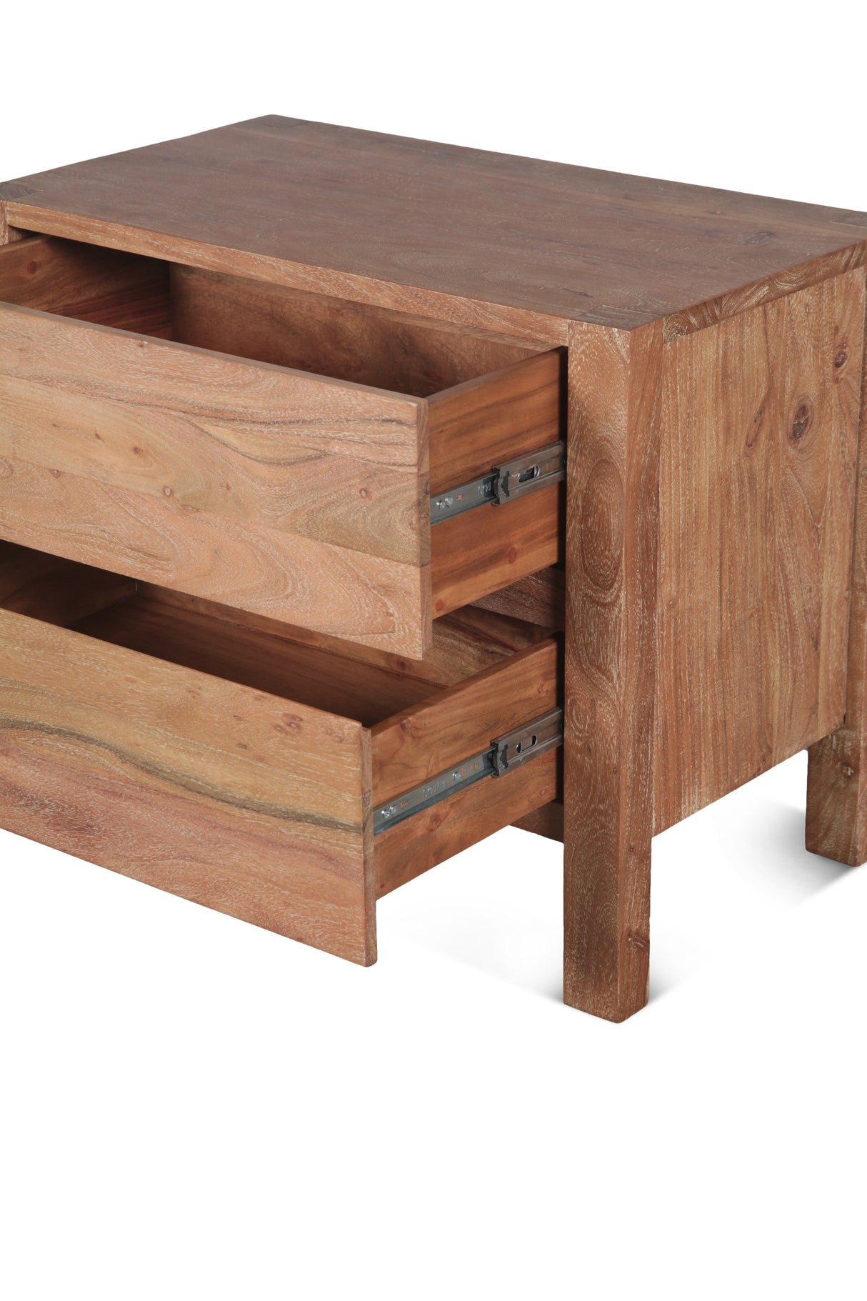 Sedona 32" Nightstand in Brushed Acacia by Home Trends & Design at Eve Furniture