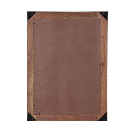 Sedona 42" Mirror in Brushed Acacia by Home Trends & Design at Eve Furniture