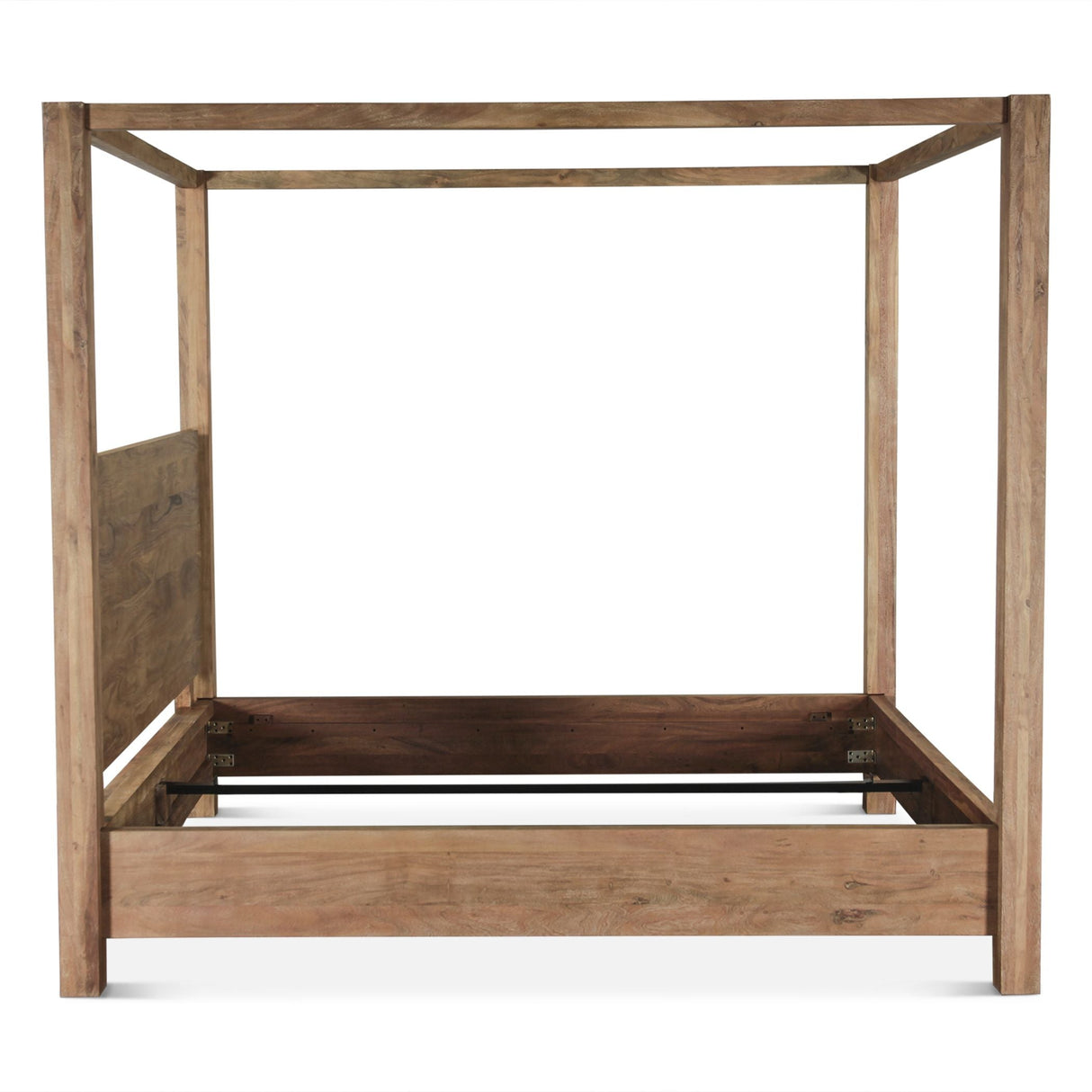 Sedona Canopy King Bed in Brushed Acacia by Home Trends & Design at Eve Furniture