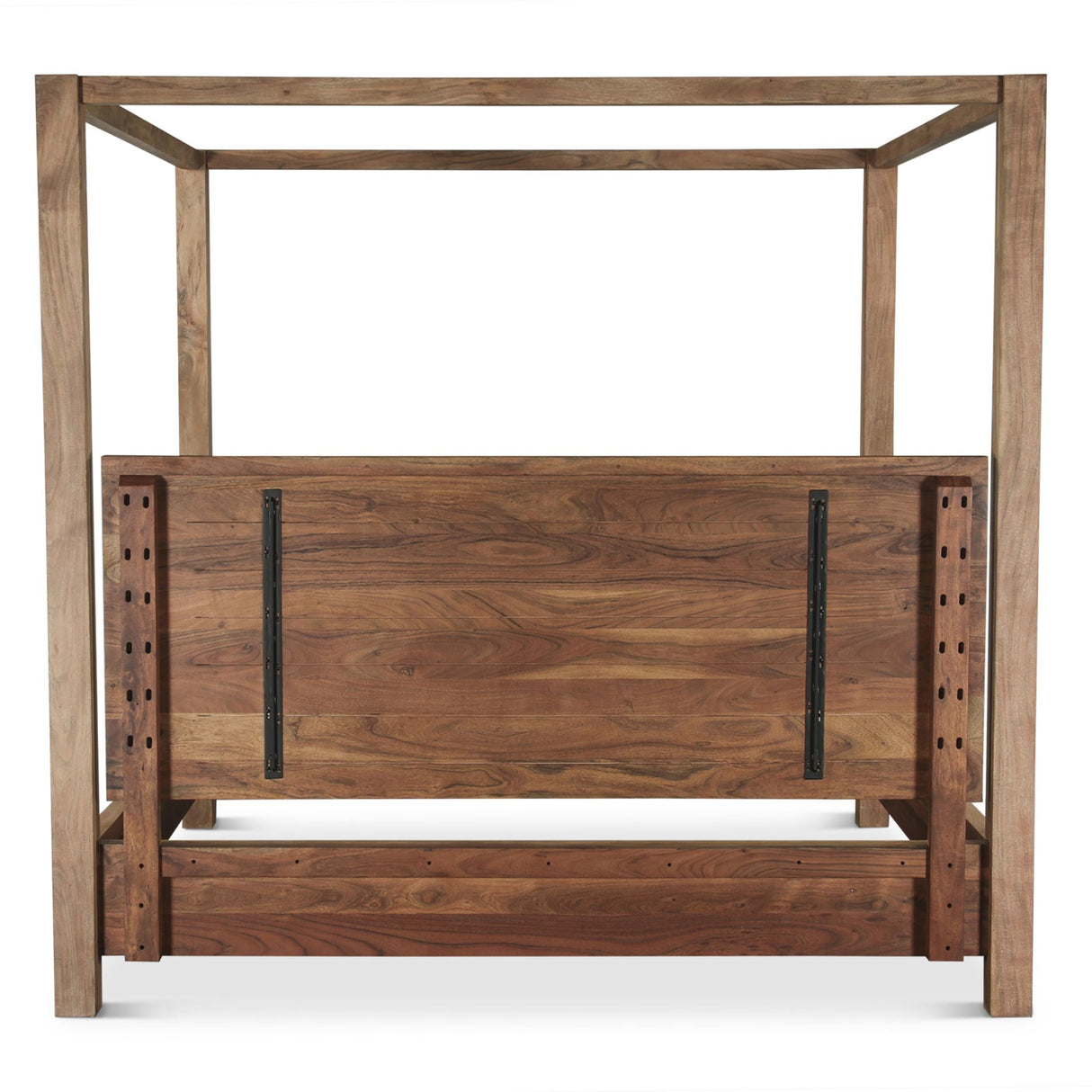Sedona Canopy King Bed in Brushed Acacia by Home Trends & Design at Eve Furniture