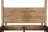 Sedona Canopy King Bed in Brushed Acacia by Home Trends & Design at Eve Furniture