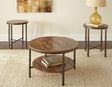 Sedona Silvershield 3-Pack Set (Pack Includes Cocktail & 2 End Tables) by Steve Silver at Eve Furniture