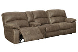 Segburg Driftwood 2-Piece Power Reclining Sofa by Ashley at Eve Furniture