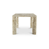 Segment Beige Panther Stone Dining Table by Moe's Home at Eve Furniture
