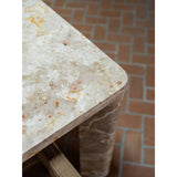 Segment Beige Panther Stone Dining Table by Moe's Home at Eve Furniture