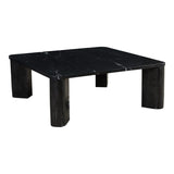 Segment Coffee Table - Jetty Black Matrix by Moe's Home at Eve Furniture