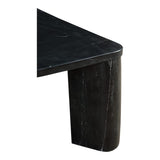 Segment Coffee Table - Jetty Black Matrix by Moe's Home at Eve Furniture