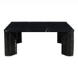 Segment Coffee Table - Jetty Black Matrix by Moe's Home at Eve Furniture