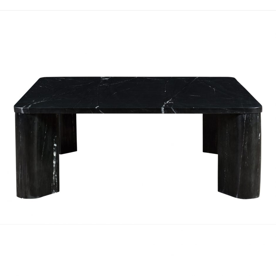 Segment Coffee Table - Jetty Black Matrix by Moe's Home at Eve Furniture