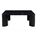 Segment Coffee Table - Jetty Black Matrix by Moe's Home at Eve Furniture