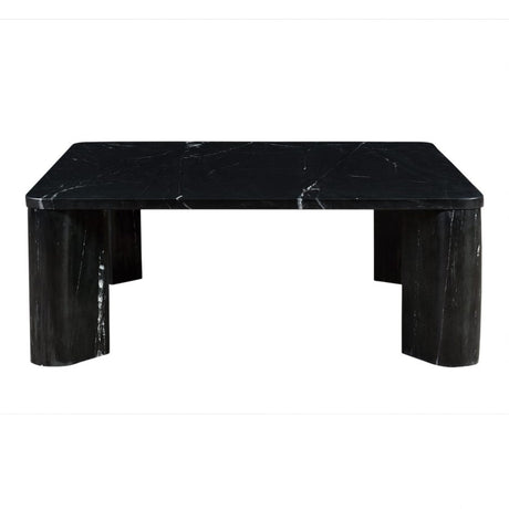 Segment Coffee Table - Jetty Black Matrix by Moe's Home at Eve Furniture