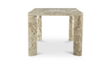Segment Dining Table Panther Stone Beige by Moe's Home at Eve Furniture