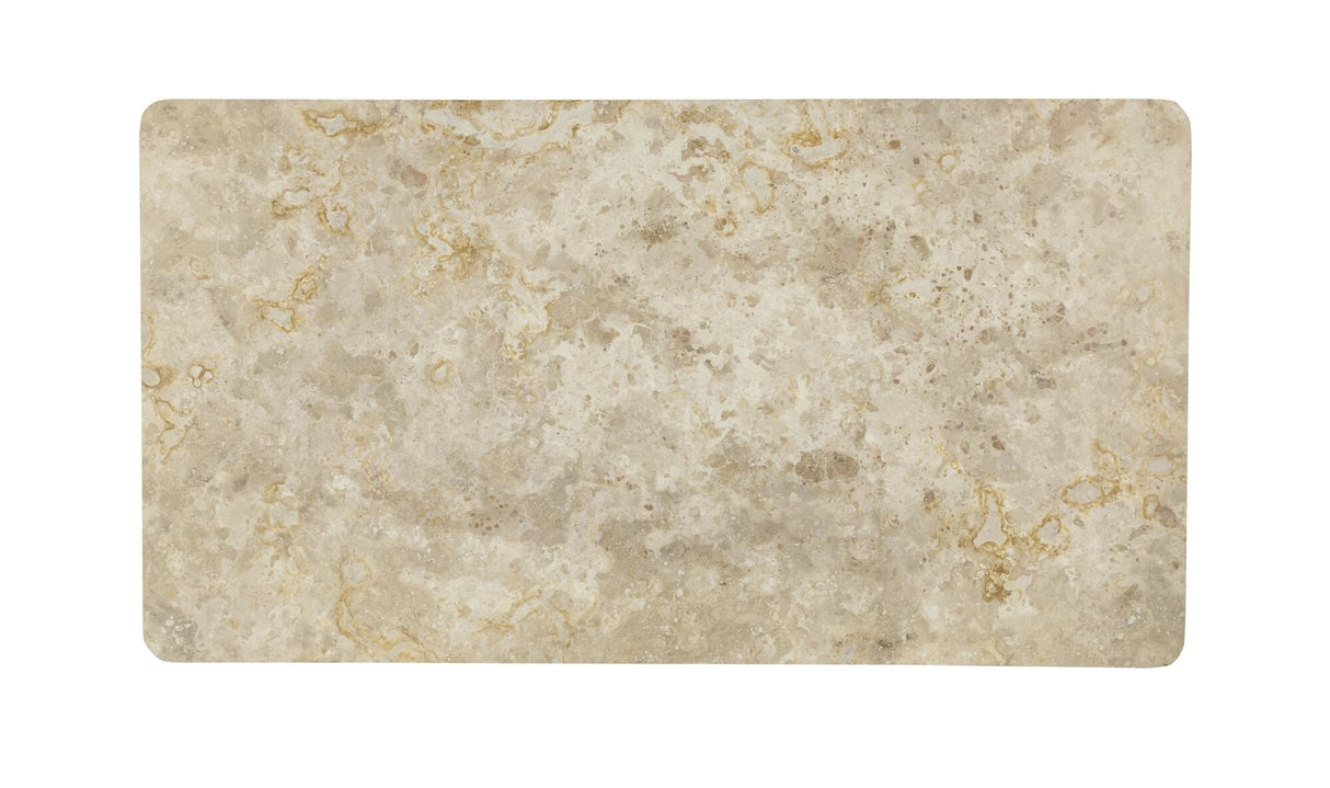 Segment Dining Table Panther Stone Beige by Moe's Home at Eve Furniture