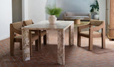 Segment Dining Table Panther Stone Beige by Moe's Home at Eve Furniture