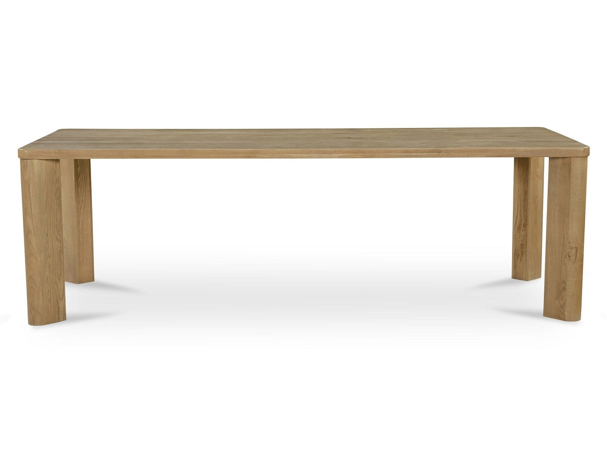 Segment Heritage Brown Large Dining Table by MOES at Eve Furniture
