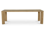 Segment Heritage Brown Large Dining Table by MOES at Eve Furniture