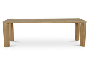 Segment Heritage Brown Large Dining Table by Moe's Home at Eve Furniture
