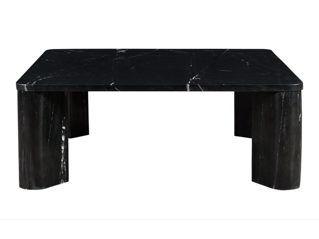 Segment Jetty Black Coffee Table by MOES at Eve Furniture