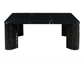 Segment Jetty Black Coffee Table by MOES at Eve Furniture