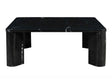 Segment Jetty Black Coffee Table