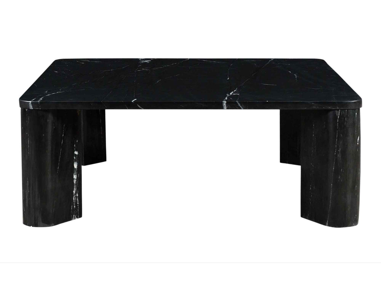 Segment Jetty Black Coffee Table
