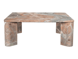 Segment Orange Levante Marble Coffee Table by Moe's Home at Eve Furniture