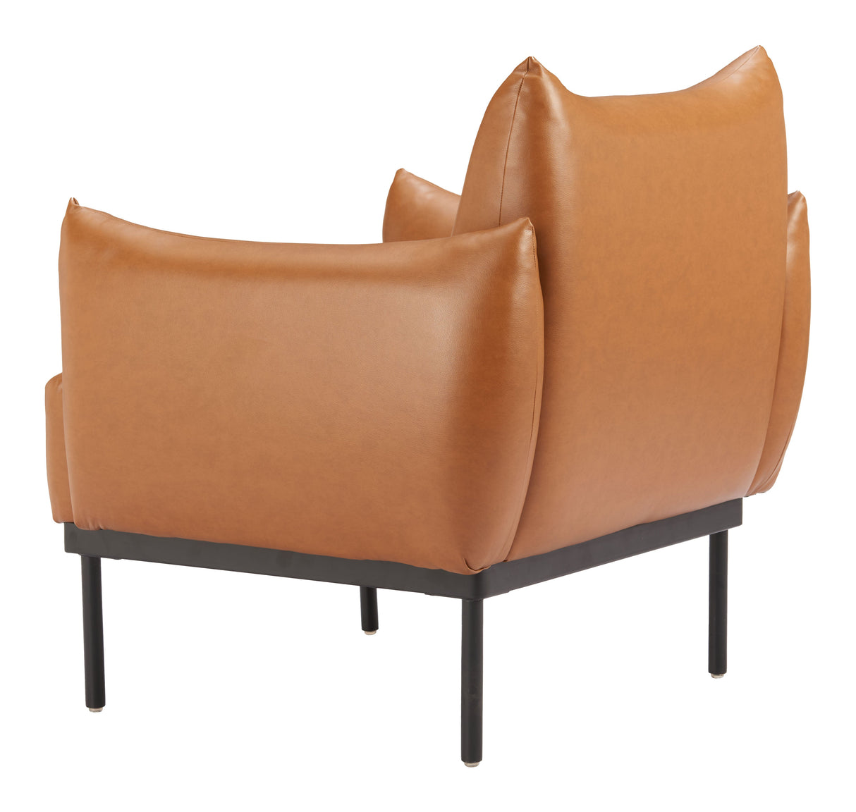Sekil Brown Accent Chair by Zuomod at Eve Furniture