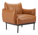 Sekil Brown Accent Chair by Zuomod at Eve Furniture