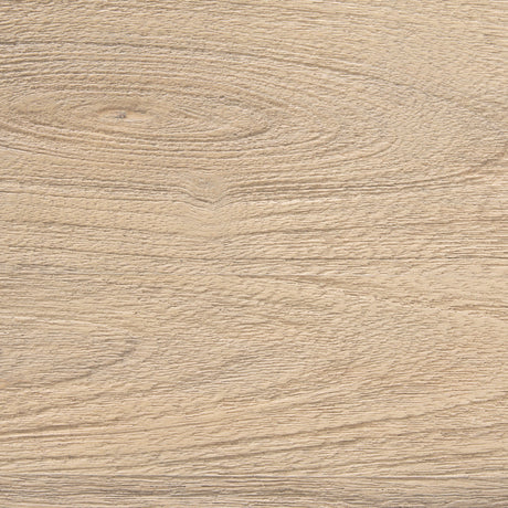 Sekou Light Brown Short Wooden Craftsman Stool by Mercana at Eve Furniture