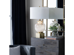 Selborne Gold Table Lamp by Crestview at Eve Furniture