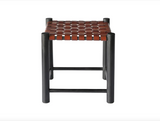 Selby Stool - Burgundy by Moe's Home at Eve Furniture