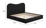 Sele Black King Bed by Zuomod at Eve Furniture