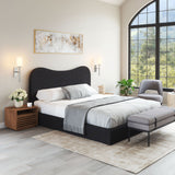 Sele Black King Bed by Zuomod at Eve Furniture