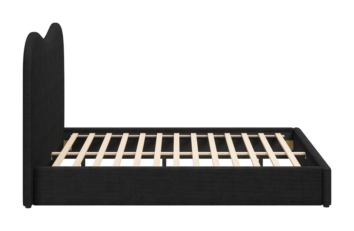 Sele Black Queen Bed by Zuomod at Eve Furniture