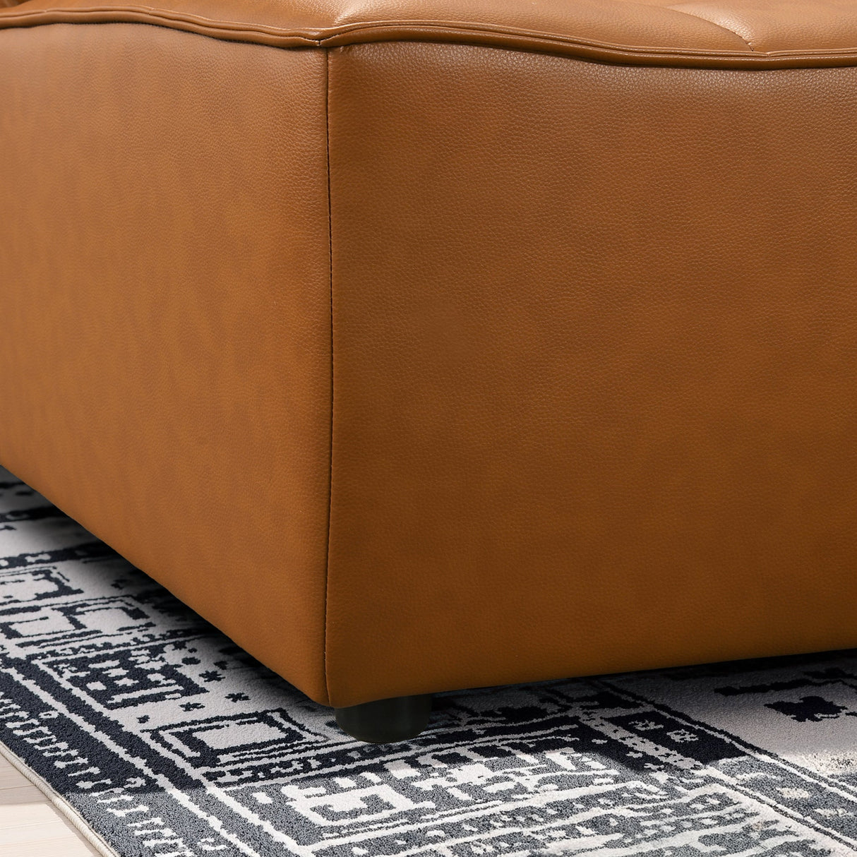 Selen Comfy & Chic Corner Sectional Sofa with Ottoman by Ashcroft Imports at Eve Furniture