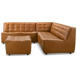 Selen Comfy & Chic Corner Sectional Sofa with Ottoman by Ashcroft Imports at Eve Furniture
