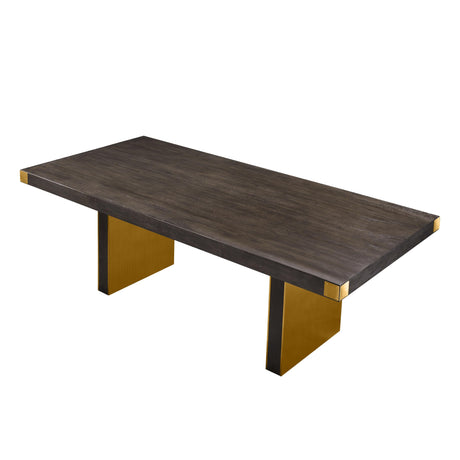 Selena Ash 90" Rectangular Dining Table by Inspire Me! Home Decor by TOV Furniture at Eve Furniture