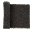 Selena Linen Table Runner Dark Grey, Set of 2 by Mercana at Eve Furniture