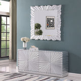 Selene Silver Leaf Console Table by New Era Innovations at Eve Furniture