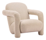 Selenya Beige Accent Chair by Zuomod at Eve Furniture