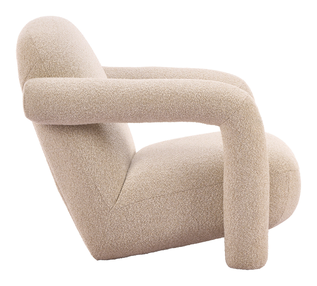 Selenya Beige Accent Chair by Zuomod at Eve Furniture