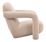 Selenya Beige Accent Chair by Zuomod at Eve Furniture