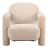 Selenya Beige Accent Chair by Zuomod at Eve Furniture