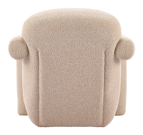 Selenya Beige Accent Chair by Zuomod at Eve Furniture